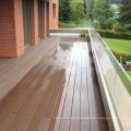 wood plastic composite decking for swimming pool decking
